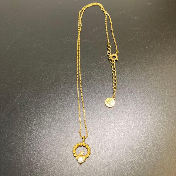 I710-67 Courreges Necklace Gold - Picture 1 of 3